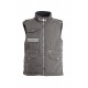 Gilet TYPHOON PAYPER uomo imbottito multi-tasche con dettagli a contrasto techno cotton 170gr