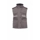 Gilet FLIGHT LADY PAYPER donna imbottito multi-tasche con dettagli a contrasto pongee 240t 180gr