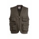 Gilet HUNTING PAYPER uomo leggero e multi-tasche twill cotone/poliestere 190gr