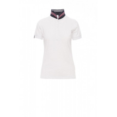 Polo NAUTIC LADY Payper donna manica corta con dettagli in contrasto jersey slub yarn 160gr