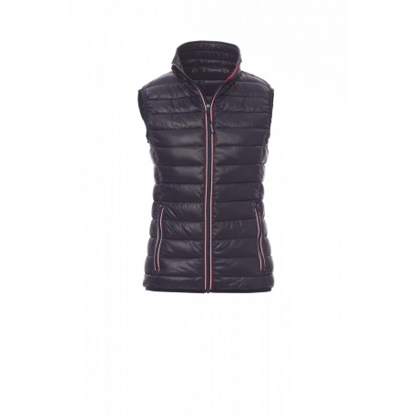 Gilet REPLY LADY PAYPER donna classico con zip intera con dettagli a contrasto nylon 420t 38g