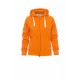 Felpa manica reglan dallas+ LADY donna full zip con cappuccio garzata 300gr