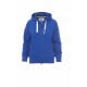 Felpa manica reglan dallas+ LADY donna full zip con cappuccio garzata 300gr