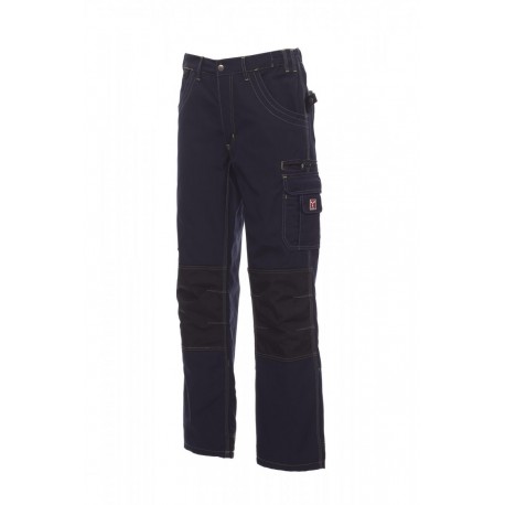 Pantalone VIKING PAYPER copri ginocchiere in cordura bicolore multitasche canvas misto poliestere 315gr