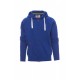 Felpa manica reglan HAWAII+ PAYPER uomo full zip con cappuccio french terry 260 gr 20% poliestere