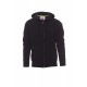 Felpa manica reglan HAWAII+ PAYPER uomo full zip con cappuccio french terry 260 gr 20% poliestere