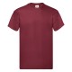 T-SHIRT UOMO FRUIT OF THE LOOM TUTTI I COLORI FR61082 MANICA CORTA 100%COTONE