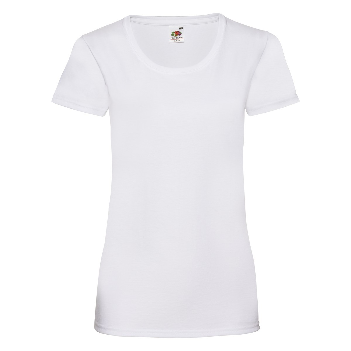 T-SHIRT VALUEWEIGHT DONNA FRUIT OF THE LOOM TUTTI I COLORI MAGLIA FR613720  LADY FIT SAGOMATA - Chico Bonito Shop