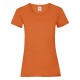 T-SHIRT VALUEWEIGHT DONNA FRUIT OF THE LOOM TUTTI I COLORI MAGLIA FR613720 LADY FIT SAGOMATA