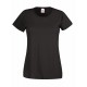 T-SHIRT VALUEWEIGHT DONNA FRUIT OF THE LOOM TUTTI I COLORI MAGLIA FR613720 LADY FIT SAGOMATA