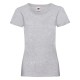 T-SHIRT VALUEWEIGHT DONNA FRUIT OF THE LOOM TUTTI I COLORI MAGLIA FR613720 LADY FIT SAGOMATA