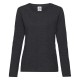 T-SHIRT VALUEWEIGHT DONNA FRUIT OF THE LOOM TUTTI I COLORI MAGLIA FR614040 LADY FIT SAGOMATA 100% COTONE