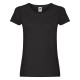 T-SHIRT FRUIT DONNA LADY FIT SAGOMATA ORIGINAL T FR614200 MANICA CORTA 100%COTONE 