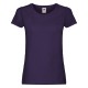 T-SHIRT FRUIT DONNA LADY FIT SAGOMATA ORIGINAL T FR614200 MANICA CORTA 100%COTONE 