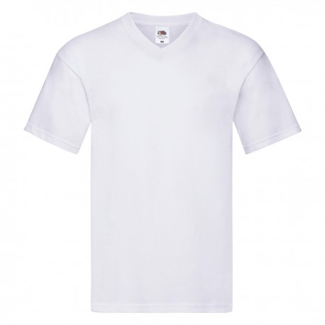 T-Shirt FR614260 FRUIT Uomo Men's Original V neck T 100%C,