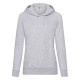 FELPA CAPPUCCIO DONNA WOMAN FRUIT OF THE LOOM FR621480 TUTA