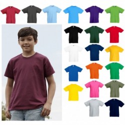 T-SHIRT BAMBINO FR610190 FRUIT KIDS original tee 100% COTONE MANICA CORTA