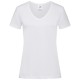 T-SHIRT DONNA STEDMAN ST2700 SCOLLO A V MANICA CORTA COTONE