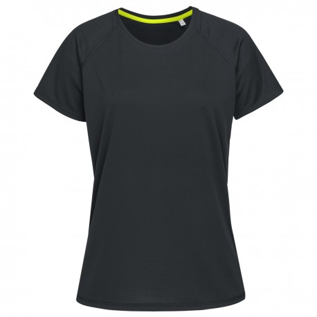 T-SHIRT STEDMAN DONNA SPORT ST8500 MANICA CORTA GIROCOLLO REGLAN PER SPORTIVI