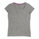 T-SHIRT STEDMAN ST9120 DONNA COTONE MANICA CORTA AMPIO SCOLLO