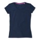 T-SHIRT STEDMAN ST9120 DONNA COTONE MANICA CORTA AMPIO SCOLLO