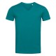 T-SHIRT STEDMAN ST9210 JAMES COLLO V UOMO COTONE MANICA CORTA 