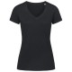 T-SHIRT STEDMAN ST9310 JANET COLLO V DONNA COTONE MANICA CORTA