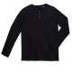 T-Shirt ST9460 STEDMAN Uomo SHAWN LONG SLEEVE HENLEY 100%C