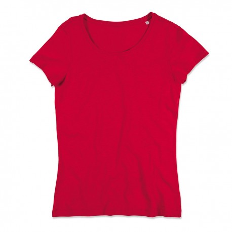 T-SHIRT STEDMAN ST9500 COTONE SLUB DONNA MANICA CORTA MODA