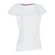 T-SHIRT STEDMAN ST9710 ELASTICIZZATA COTONE SCOLLO A V DONNA MANICA CORTA MODA