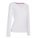 T-SHIRT STEDMAN ST9720 ELASTICIZZATA DONNA COTONE MANICA LUNGA 