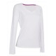 T-SHIRT STEDMAN ST9720 ELASTICIZZATA DONNA COTONE MANICA LUNGA 