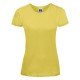 T-SHIRT RUSSELL LADY MANICA CORTA ADERENTE GIROCOLLO DONNA 100%COTONE 145GR JE155F