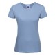 T-SHIRT RUSSELL LADY MANICA CORTA ADERENTE GIROCOLLO DONNA 100%COTONE 145GR JE155F