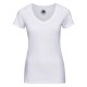 T-SHIRT RUSSELL LADY MANICA CORTA HD T DONNA MISTO COTONE JE166F SCOLLO A V