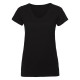 T-SHIRT RUSSELL LADY MANICA CORTA HD T DONNA MISTO COTONE JE166F SCOLLO A V