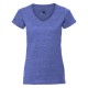 T-SHIRT RUSSELL LADY MANICA CORTA HD T DONNA MISTO COTONE JE166F SCOLLO A V