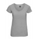 T-SHIRT RUSSELL LADY MANICA CORTA HD T DONNA MISTO COTONE JE166F SCOLLO A V