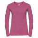 T-SHIRT RUSSELL LADY HD T DONNA MISTO COTONE JE167F MANICHE LUNGHE