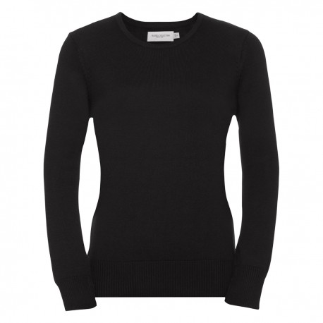 Pullover JE717F RUSSELL Donna Ladies' Crew Neck Knitted