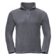 POLO MICROPILE UOMO RUSSELL MEZZA ZIP JE8740M 100%POL. ANTIP