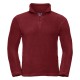 POLO MICROPILE UOMO RUSSELL MEZZA ZIP JE8740M 100%POL. ANTIP