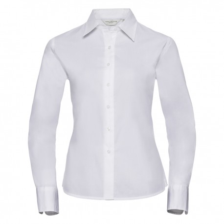 CAMICIA RUSSELL CLASSICA DONNA MANICA LUNGA COTONE TWILL JE916F 