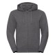 Felpa uomo JE263M RUSSELL con zip e cappuccio e tasca marsupio 280g/m2