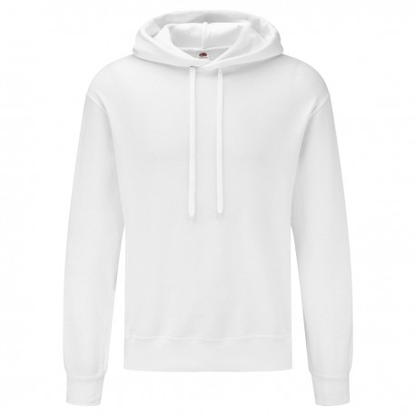 Felpa FRUIT OF THE LOOM FR621680 Uomo CLASSIC HOOD.BAS.SWEAT80%C20%P Manica lunga,Setin