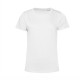 T-Shirt B&C BCTW02B Donna ORGANIC E150 W 100% COT Manica corta,Setin