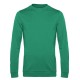Felpa B&C BCWU01W Uomo SET IN 80%C 20%P Manica lunga,Setin