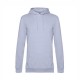 Felpa B&C BCWU03W Donna HOODIE 80%C 20%P Manica lunga,Setin