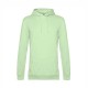 Felpa B&C BCWU03W Donna HOODIE 80%C 20%P Manica lunga,Setin