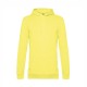Felpa B&C BCWU03W Donna HOODIE 80%C 20%P Manica lunga,Setin